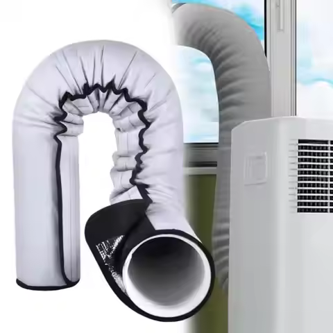Triple Layer Insulation Sleeve For Portable Air Conditioner Exhaust Hose Flexible Duct Vent Cover Wi
