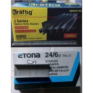 ISI STAPLES UNTUK PASANG JOK MOTOR / isi staples model U