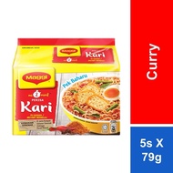 MAGGI Two Minute Curry (79g x 5 Packs) Maggi Kari