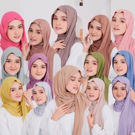Rafa HIJAB Aurellia Pashmina meleyt t-shirt Premium Jersey kriwil letoy Premium Jersey spandex