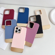 The New 3-in-1 Mobile Phone Case Is Used for The Electroplating All-inclusive Protection Back Cover of IPhone 11 12 13 14 15 Pro MAX.
