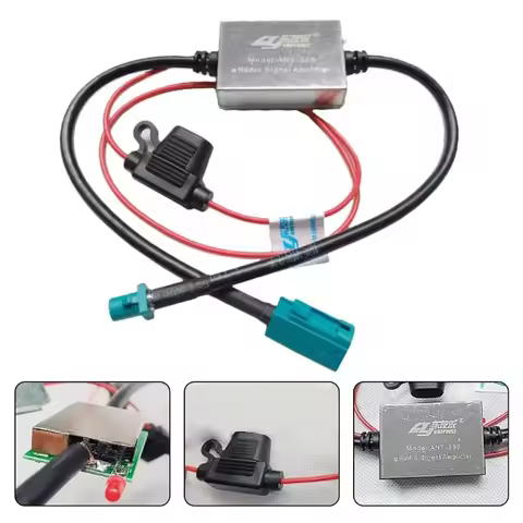 12V Radio Replacement Vehicle Wire ANT-208 Accessories News 2025 1pcs for A FM & AM Inline Plastic A