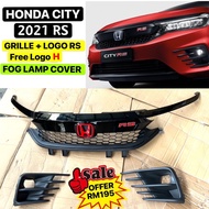 （Free Logo) Honda City RS GN2 2020~2022 turbo 2020 FRONT GRILL Thailand Grille