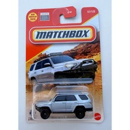 Matchbox 2026 Mainline #57/125 - 2019 Toyota 4Runner (Silver Metallic / Off-Road Roof Rack) 1:64 Die