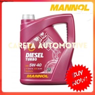 MANNOL MN7904 DIESEL TURBO ESTER 5W40 Fully Synthetic Engine Oil (5L)