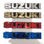 emblem 3d suzuki sepasang emblem tanki motor suzuki stiker akrilik logo suzuki