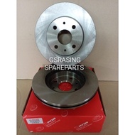 DISC ROTOR PERODUA MYVI D20N 2018' FRONT DISC ROTOR 1PAIR PREMIUM GRADE