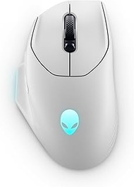 Alienware Wireless Gaming Mouse AW620M - Wireless/Wired, 1 x USB - 4 pin USB Type A, 26000 dpi, 3.52