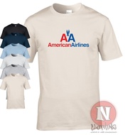 American Airlines 1965 logo t-shirt classic plane spotters airline crew airports