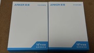 兩個Anker 20000mah 自帶type-c線87W