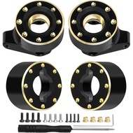 SCX30 Brass Steering Knuckles Rear Hub Weights RC Axle Counterweight Upgrade Parts untuk 1/30 Axial 