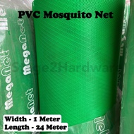 Mega Net PVC Mosquito Net / Insect Screen Plastic Net Mesh Window Mosquito Net / Jaring Nyamuk 100% 