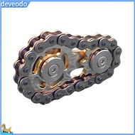 deveodo Flywheel Fidget Toy Metal Gyro Sprocket Hand Fidget Finger Toy Relieve Boredom Pocket-sized 