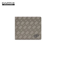 DAPPER กระเป๋าสตางค์ DP Interlock Monogram Billfold Wallet สีเบจ