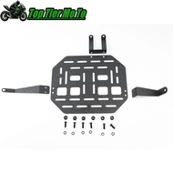 Aluminum Left Side Rack Tactical Mount Plate Extension Rack Rear Rack Motorcycle Modified For Honda 