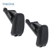 [Shamjina] 2 Pieces Windshield Wiper Water Jet Spray Washer Nozzle for BMW E90 E60 E46