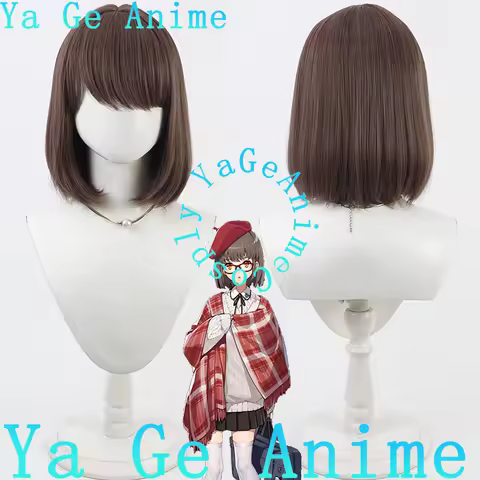 Ya Ge Anime Store Mahjong Soul Ninomiya Hana Cosplay Wig Anime Games Halloween Carnival Party Synthe