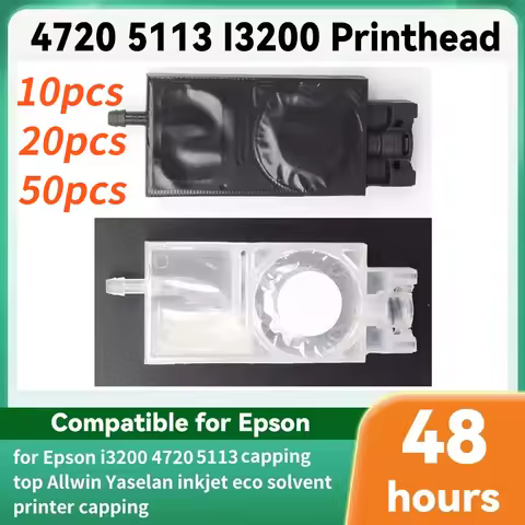 10/20/50pcs Ink Damper i3200 Printhead Damper Compatible for Epson 4720 5113 Resistance to Corrosion