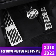 For BMW X1 F48 X2 F39 1 2 Series F40 F45 F46 216i 218i 220i 220d 218d Active Gran Tourer Car Fuel Brake Pedal Cover Accessories