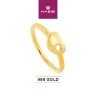 HABIB 999/24K Yellow Gold Ring R9AAX1222