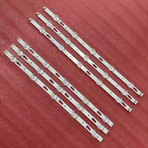 6pcs/set LED backlight strip Bar for Samsung UE43TU7122U UE43TU7122K UE43TU7172U UE43TU7172UXXH