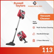 Russell Taylors Vacuum Cleaner with DC Motor 2 in 1 Handheld &amp; Corded Stick Cyclone (VC-20) - Available in 600W / 500ml