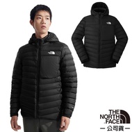 [The North Face The Face] Men Warm Windproof Water-Repellent Hooded Goose Down Jacket 700FP Universe