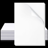 Gersoniel 100 Pcs Printer Paper 11 x 17 Inch Copy Paper 52 lb Glossy Paper Heavy Weight Cardstock Wh