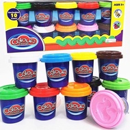 10 Color Dough Plasticine – 100% Good, Non-Toxic, Play Dough for Children, Play & Learning!