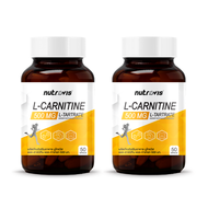 [50 แคปซูล X2] Nutrovis L-Carnitine 500 mg นูโทรวิส แอล-คาร์นิทีน 500 มก. (SKU PW)