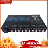 Auto Cube 9 Band Graphic Equalizer Digital Car Audio -EQ9 Full Series Car Amplifier Equalizer with A