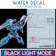 Water​ Decal MG 1/100 Slash Zaku Phantom -Yzak Joule's S.I.M.P. Model