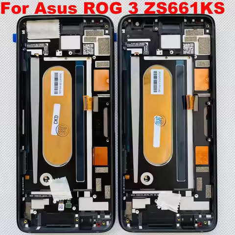 6.59"Original Amoled For Asus ROG 3 ZS661KS LCD Display Screen+Touch Panel Digitizer For ROG Phone 3