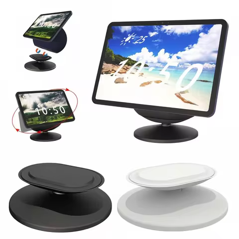 Magnetic Stand For Amazon Echo Show 8 & 11 Smart Speaker Adjustable Tilt Swivel Base Mount Bracket H