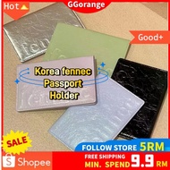 Korea Korea fennec Passport Holder Genuine Leather Document Protective Case High-value Ultra-thin Sm