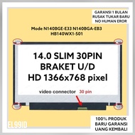 LCD LED 14.0 Slim 30 pin N140BGE-E33 N140BGA-EB3 HB140WX1-501