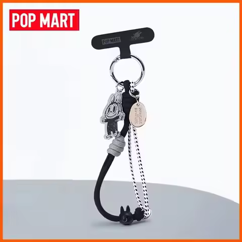 POP MART The Monsters Labubu New 10th Anniversary Series Phone Lanyard Blind Box Labubu Collect Chai