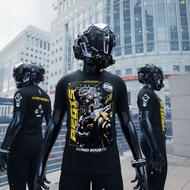 🔥T-shirt Lelaki Cotton🔥 Baju T-Shirt Lelaki T-shirt Robot untuk Budak & Dewasa AEGIS 027