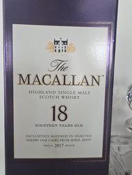 The Macallan 18 Year Old Highland Single Malt Scotch Whisky (2017 version)