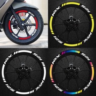 1 Set Reflective Motorcycle 17 Inch Wheel Rim Sticker Decals for HONDA XRM 125 Accessories and Parts