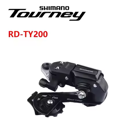 Shimano Tourney RD-TY200 6 Speed 7 Speed Rear Derailleur 6/7 Speed MTB Mech Medium Cage For Mountain