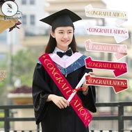 KS Graduation Party Shoulder Strap Etiquette Belt Photo Props Student Graduation Souvenir