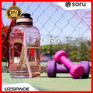 [PROMO] - UZSPACE 0 BOTOL MINUM SEDOTAN GALON STRAW BOTTLE 2.3 LITER