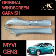 PERODUA MYVI GEN3 2018-2020 ORIGINAL WINDSCREEN GARNISH PILLAR TRIM COVER