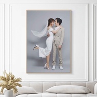 Print Canvas Photo/Canvas Photo Print 80x57cm Wedding Wedding Including Packing Frame - Print Canvas