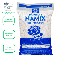Đá perlite Namix túi 20dm3 khoảng 2kg chuyên dùng trồng thuỷ canh hoặc trộn vào đất để trồng hoa hồn