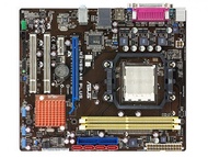 華碩 M2N68-AM PLUS AM3/AM2+整合型主機板、支援DDR2記憶體、拆機良品、附檔板