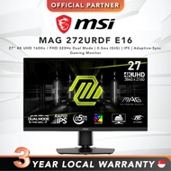 [FAST SHIP] MSI MAG 272URDF E16 | 27" 4K UHD 160Hz/FHD 320Hz Dual Mode | 0.5ms (GtG)| IPS | Adaptive