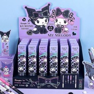 SANRIO - Kuromi My Melody KT82030 中性筆 0.5 毫米卡通黑色筆學生 文具 禮物 1支筆 盲盒 (款式隨機發貨）｜平行進口產品