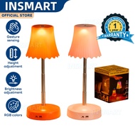 INSMART Gesture-sensing LED Night Light, Height Adjustable, Bedside Night Light, Dormitory Light, Ge
